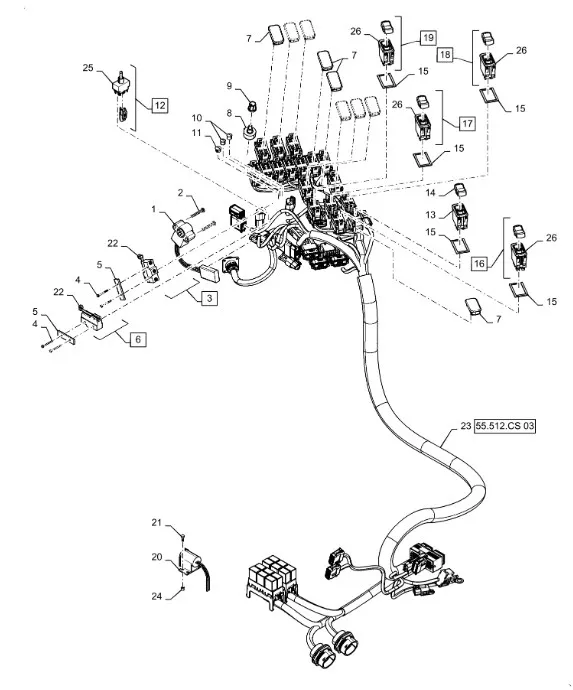 BN321914 - переключатель